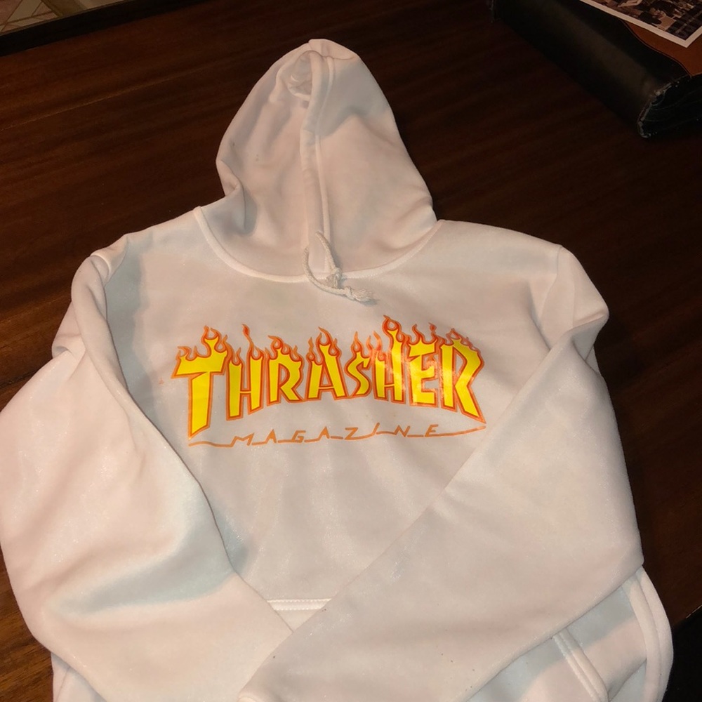 White Thrasher Sweater